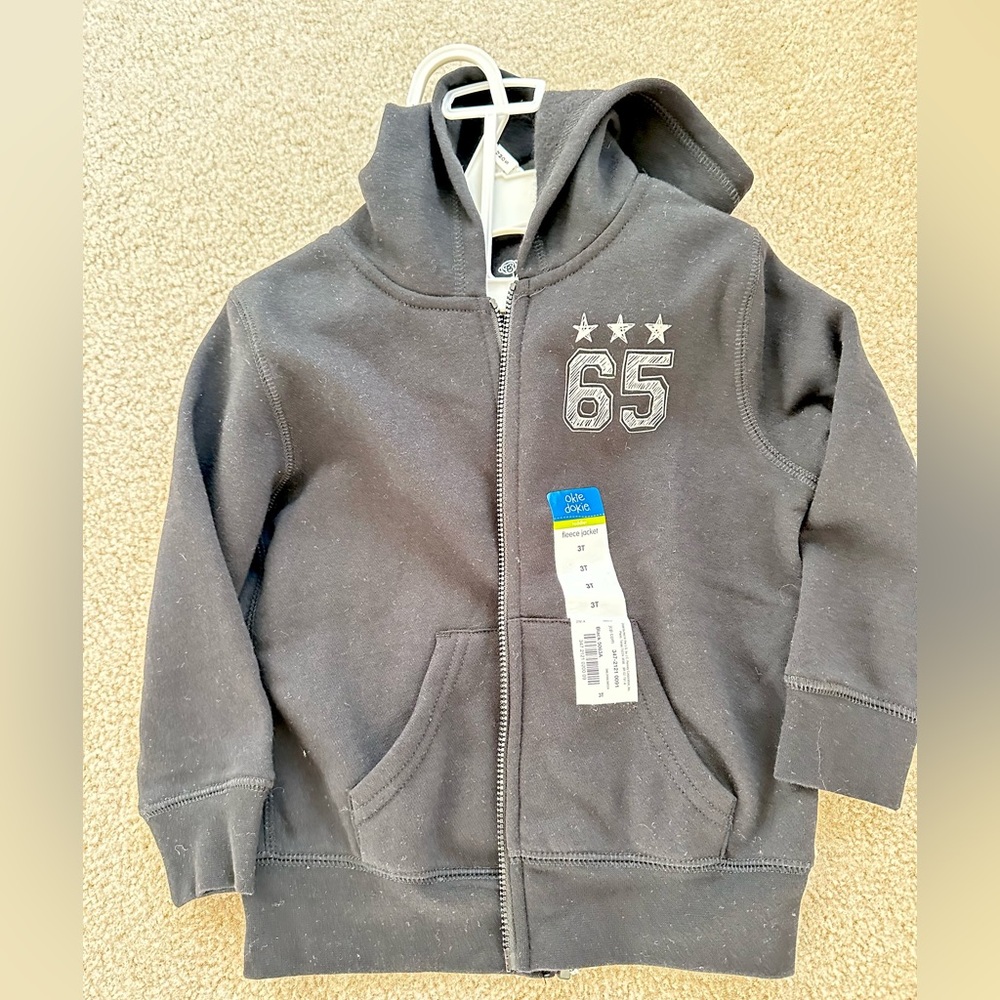 Toddler fleece jacket